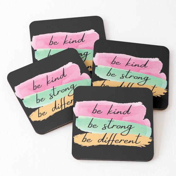 Item preview, Be Kind Be Strong Be Different designed and sold by The Little Wood Cottage.