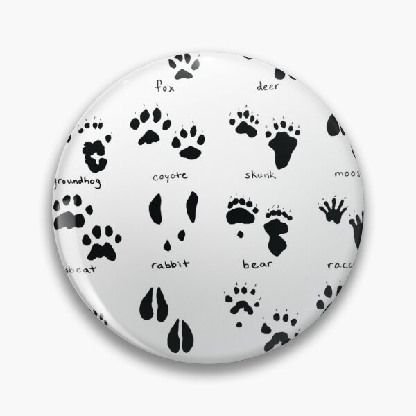 Item preview, Mammal Tracks designed and sold by Brielle Jaglowski.