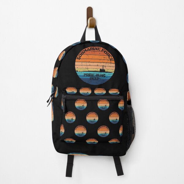 Item preview, Sunset Submarine Force Pride Distressed designed and sold by MadMando.