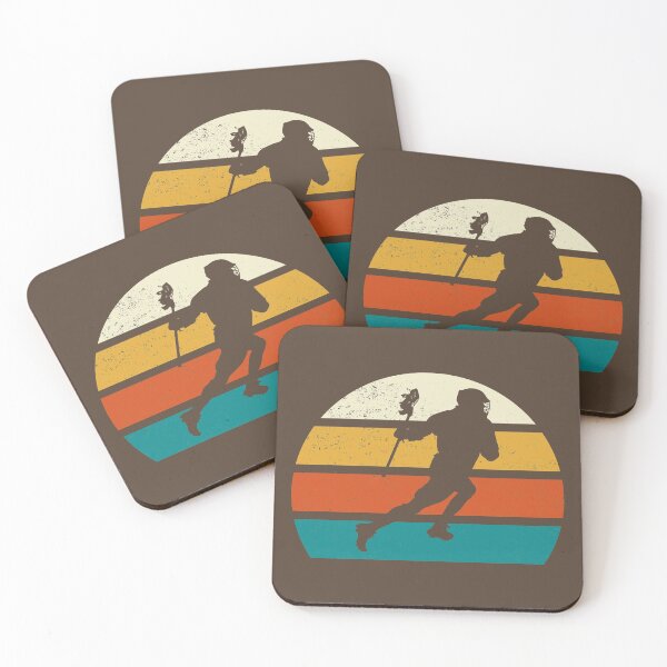 Item preview, Retro sunset vintage lacrosse designed and sold by Statim.
