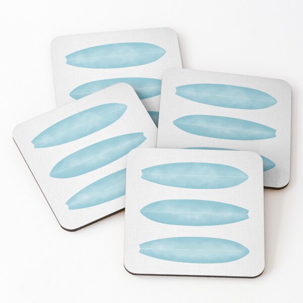 Aperçu de l'œuvre Planches de surf en bleu créée et vendue par galdesign.