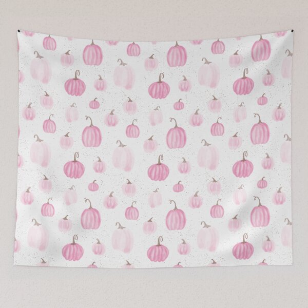 Item preview, Pink Watercolor Pumpkins designed and sold by Rochelle Rae Design.