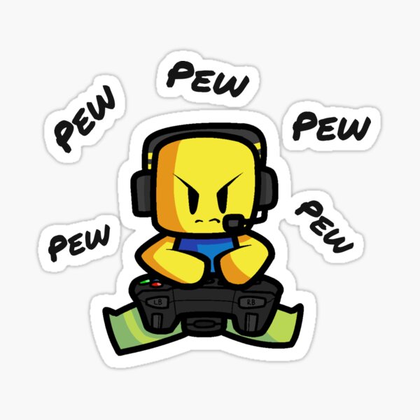 Roblox Go Commit Die Sticker By Smoothnoob Redbubble - gamego commit roblox meme fortnite news and guide