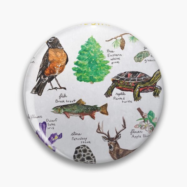 Item preview, Michigan Symbols designed and sold by Brielle Jaglowski.