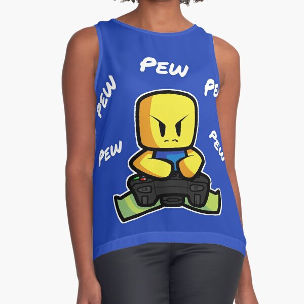 Still Chill Face Roblox Sleeveless Top By Elkevandecastee Redbubble - roblox dabbing sleeveless top by rainbowdreamer