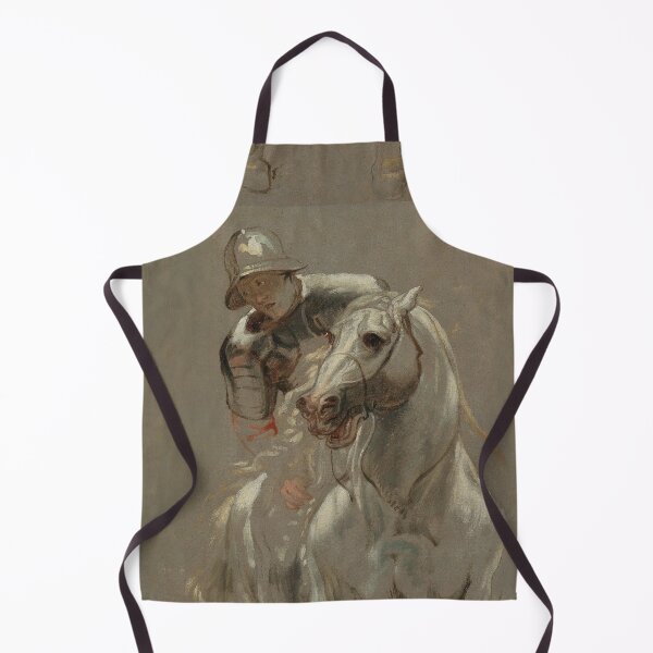 Item preview, Soldier on horseback vintage artwork - anthonis van dyck nachfolger designed and sold by Vintage Designs +.