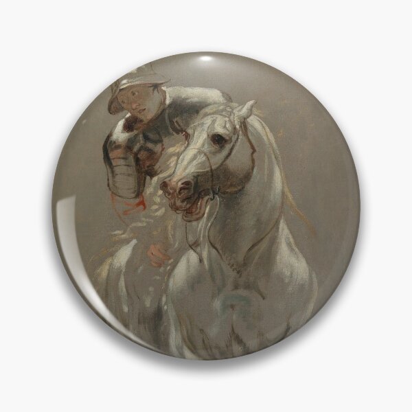 Item preview, Soldier on horseback vintage artwork - anthonis van dyck nachfolger  designed and sold by Vintage Designs +.