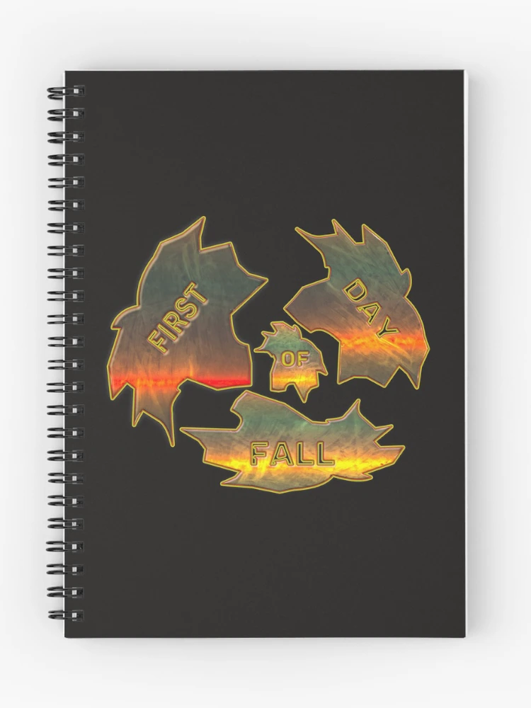 Thumbnail 1 of 3, Journal, FIRST DAY OF FALL designed and sold by Ralek.