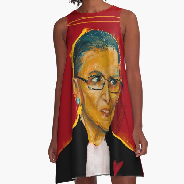 A loving tribute to RBG A-Line Dress