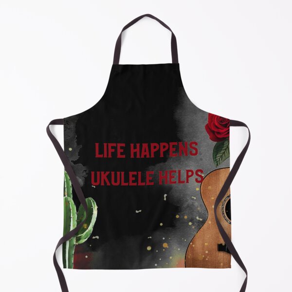 Item preview, Life Happens Ukulele Helps designed and sold by joabaj.