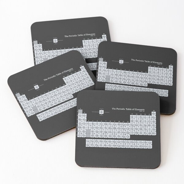 Item preview, BW Periodic Table designed and sold by Sa-m-ize.