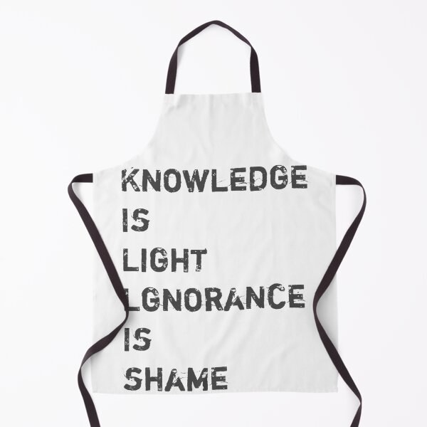Item preview, Knowledge is light lgnorance is shame designed and sold by Space2k20.
