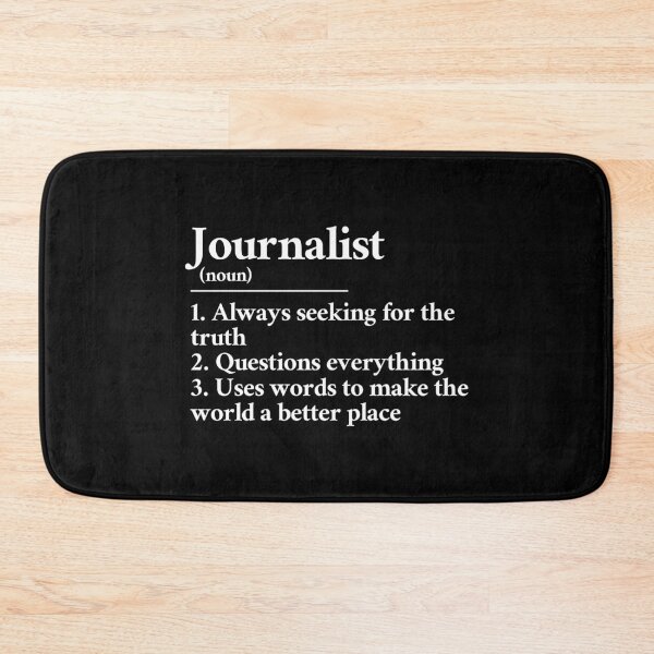 Item preview, Journalist definition designed and sold by Statim.