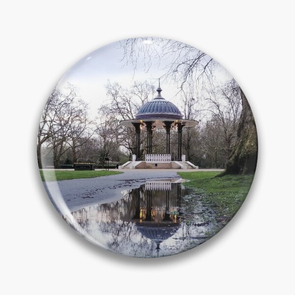 Item preview, southwark park bandstand rainy day London designed and sold by am-mantilla2156.