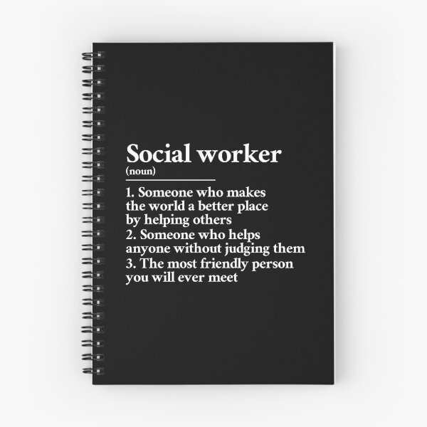 Item preview, Social worker definition designed and sold by Statim.