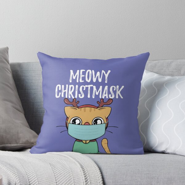 Item preview, Meowy Christmask Cute Christmas Cat designed and sold by CrystalCrush.