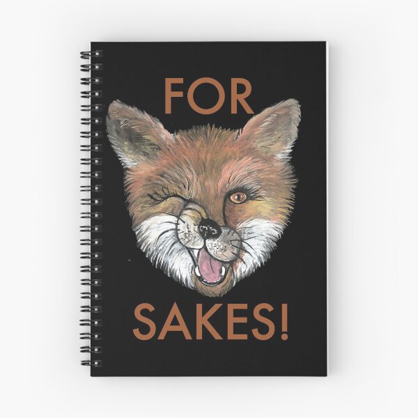 Item preview, FOR FOX SAKES / Cute Fox Head / Winking Fox / Fox Fan / Red Fox designed and sold by artenvironments.
