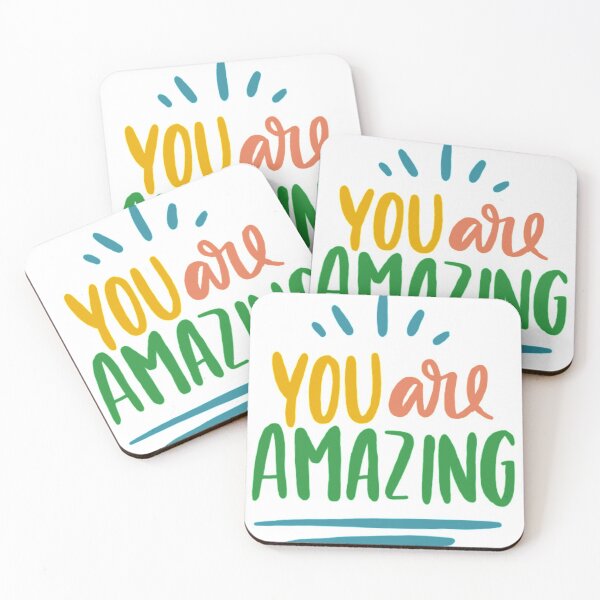 Item preview, You Are Amazing Text designed and sold by Ashleigh Does Art Stuff.