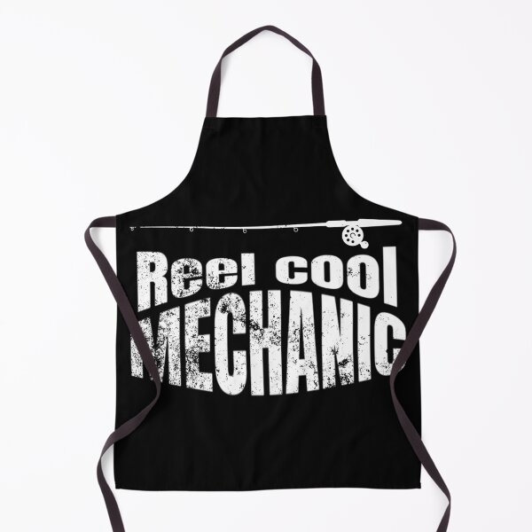Item preview, Reel cool mechanic - fishing pun designed and sold by good vibes clothing.