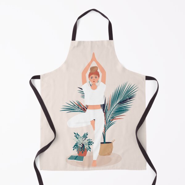 Item preview, Blond Girl Who Practices Yoga Tree Pose designed and sold by paradiskt.