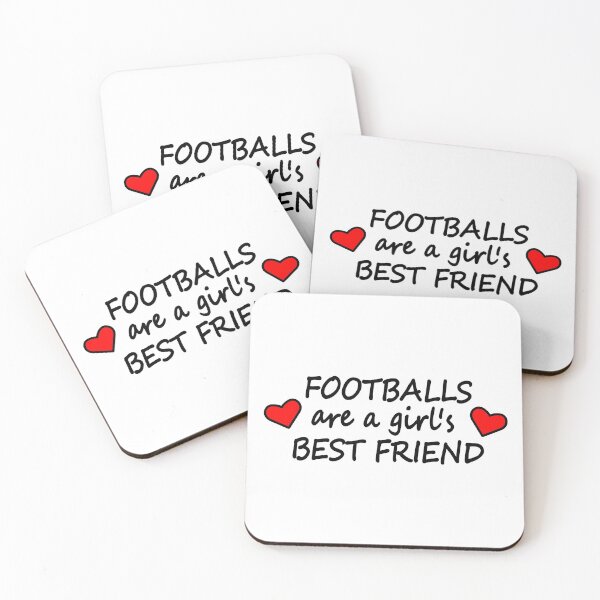 Item preview, Footballs are a girls best friend designed and sold by TheGreenGoat.