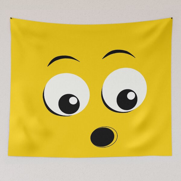 Item preview, Emoji - surprised face designed and sold by Aurealis Creatief.