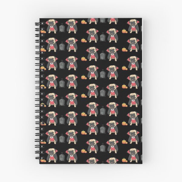Item preview, Halloween Pug Pattern designed and sold by LingLing-Me.