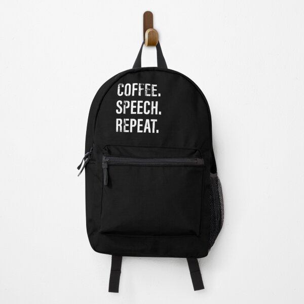 Item preview, Coffee Speech Repeat ,Language SLP Gift designed and sold by majidkacm.