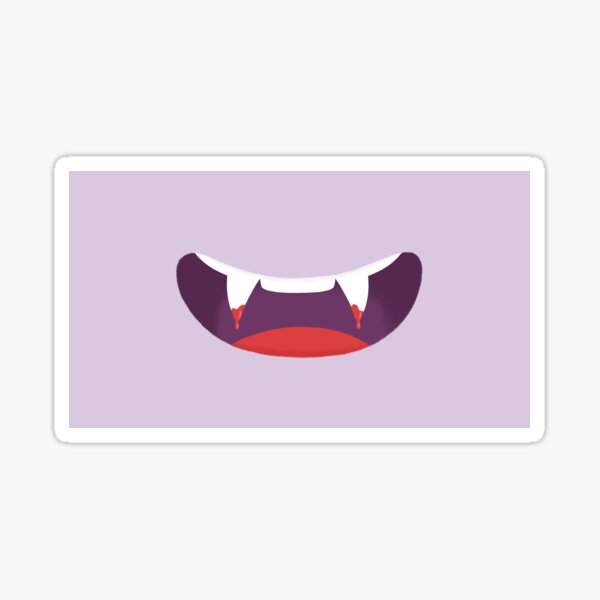 Dracula smile Sticker
