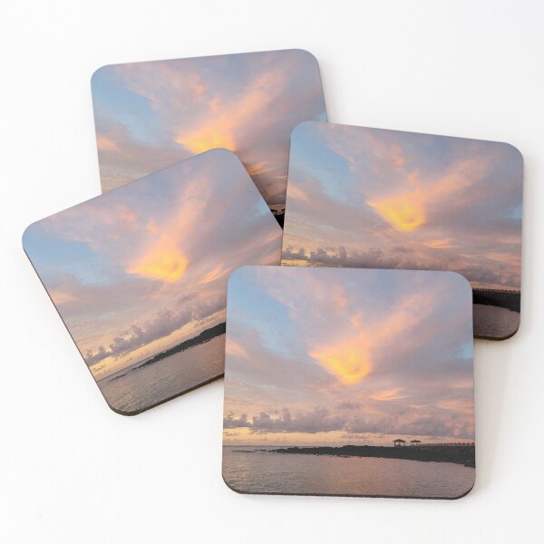 Item preview, Sunset of Jeju sea in Korea designed and sold by human8891.