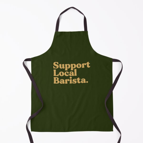 Item preview, Support Your Local Barista | Coffee sticker designed and sold by ianths.