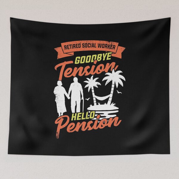 Item preview, Social Worker Work Pensioner Retirement Gift designed and sold by Marcid95.