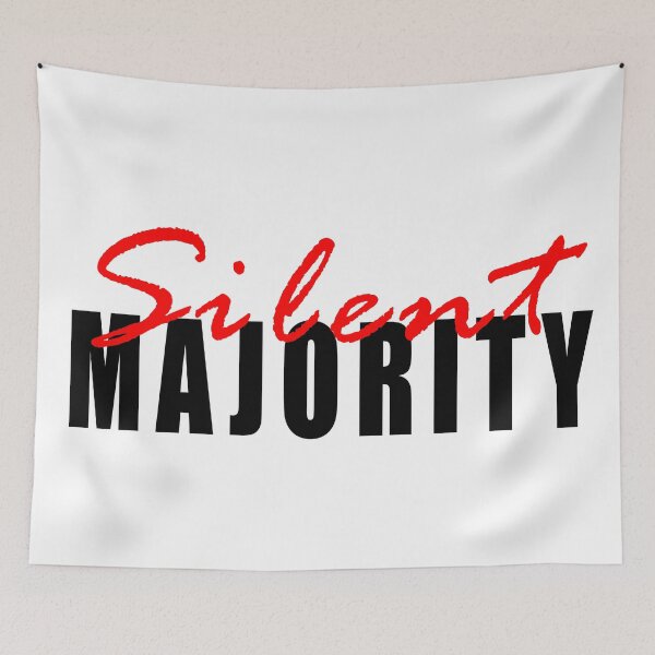 Item preview, Silent Majority designed and sold by ArtOfRebellion.