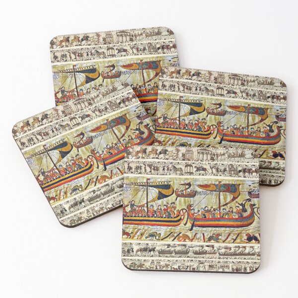 Item preview, THE BAYEUX TAPESTRY ,VIKING SHIPS designed and sold by BulganLumini.