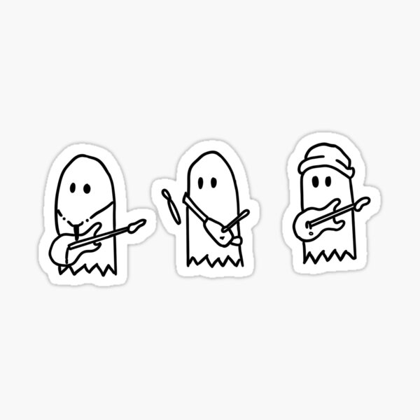 Julie and the Phantoms - Sunset Curve Band 3 Boys HD (Sticker and more) Sticker