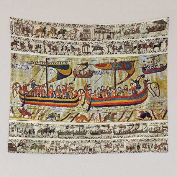 Item preview, THE BAYEUX TAPESTRY ,VIKING SHIPS designed and sold by BulganLumini.