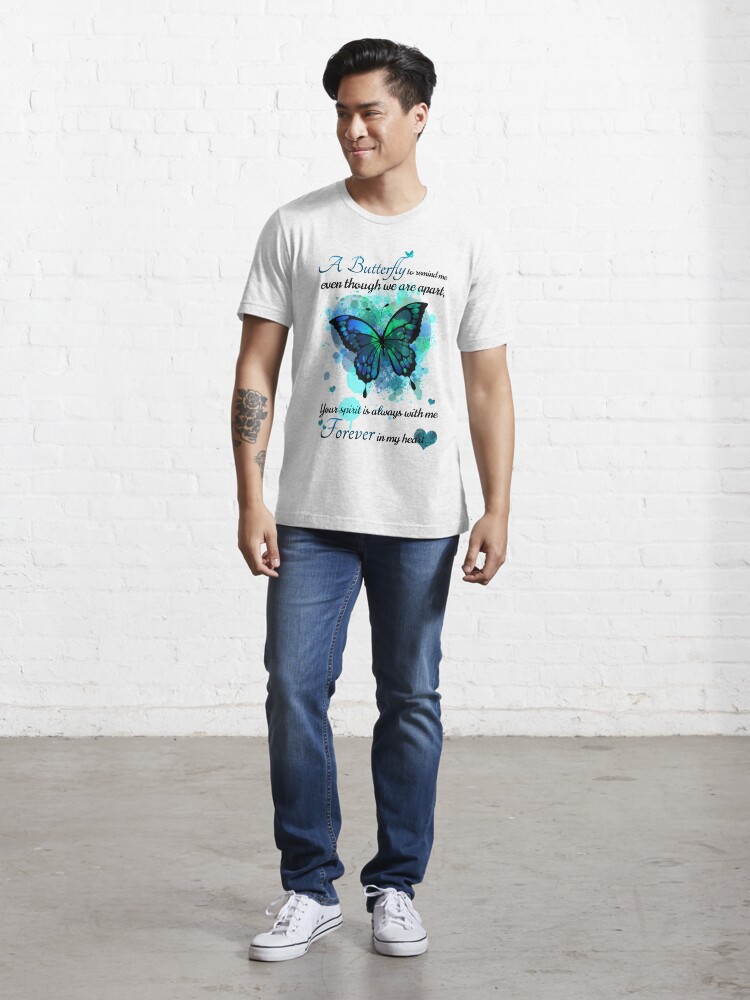 A Butterfly To Remind Me Your Spirit Is Always With Me Shirt A Butterfly To Remind Me Your Spirit Is Always With Me Shirt