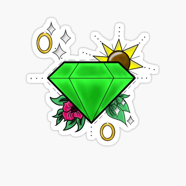 Chaos Emeralds Sticker for Sale by HybridSketches