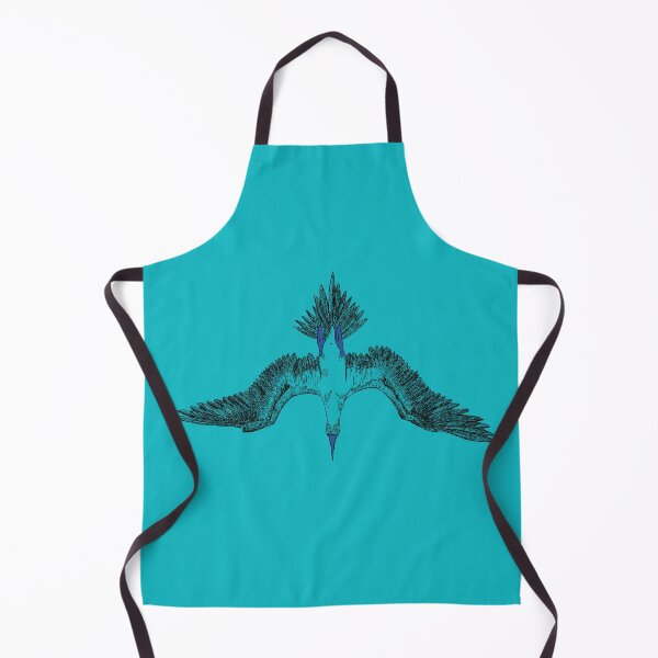 Item preview, blue-footed booby diving designed and sold by Agata Kowalczyk.