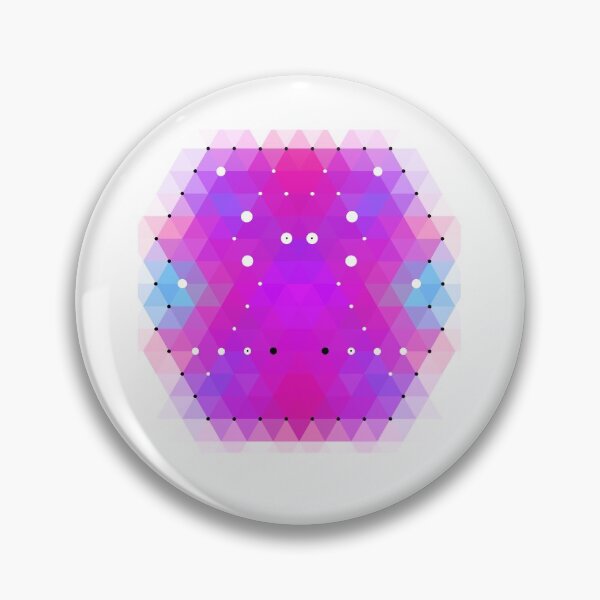 Item preview, Patrón pixelado triangular rosa brillante designed and sold by Designs-by-KC.