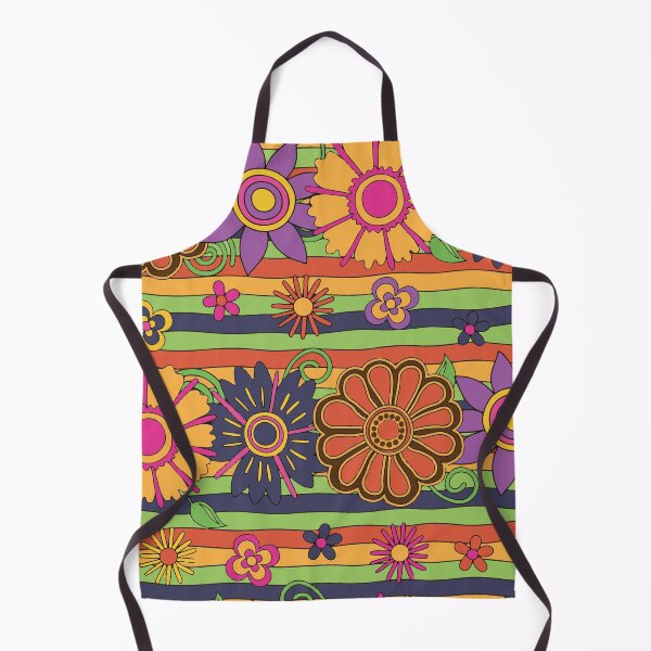 Item preview, FLOWERS AND STRIPES PSYCHEDELIC FLORALS designed and sold by bigerdan.