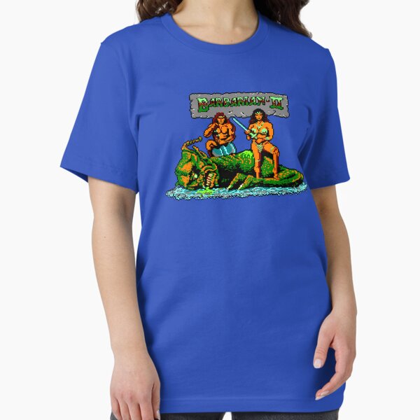 Vista previa del artículo con la obra «Barbarian II Amstrad CPC Videogames Pixel Art», diseñado y vendido por Mr-Retropixel.