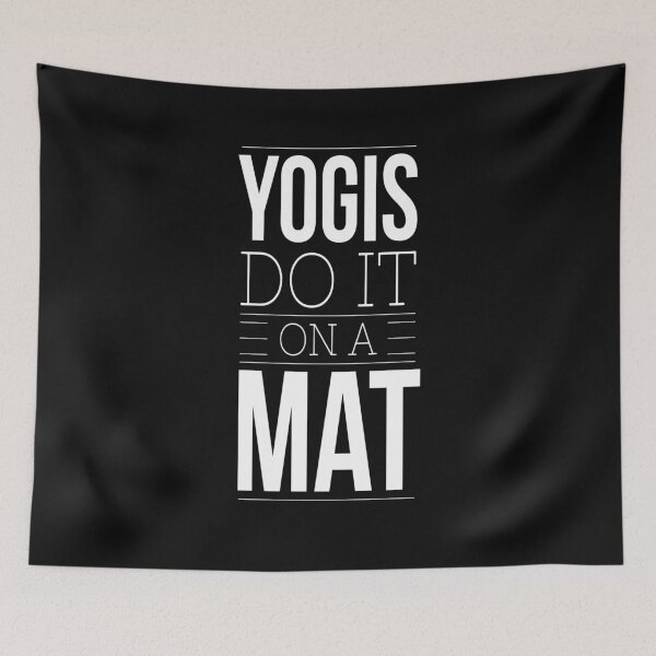 Item preview, Yogis Do It On a Mat designed and sold by Yogi  Teez.