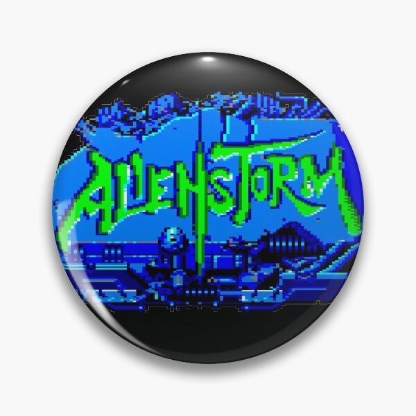 Item preview, Alien Storm Amstrad CPC Videogames Pixel Art designed and sold by Mr-Retropixel.