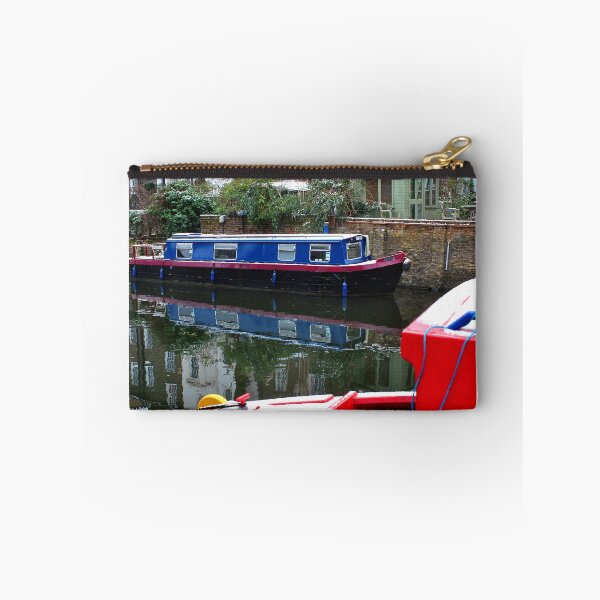 Item preview, Narrow Boats Regent's Canal Camden London designed and sold by AndyEvansPhotos.