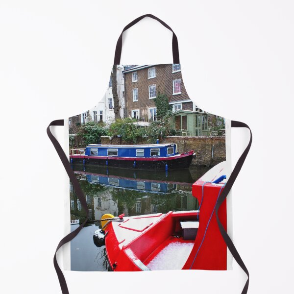 Item preview, Narrow Boats Regent's Canal Camden London designed and sold by AndyEvansPhotos.