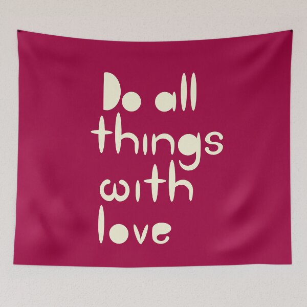 Item preview, Do All Things With Love designed and sold by Jessie Williams.