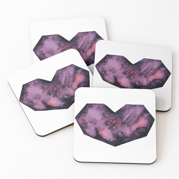 Item preview, Violet Heart - Galaxy Geometric Design designed and sold by galleasstudio.
