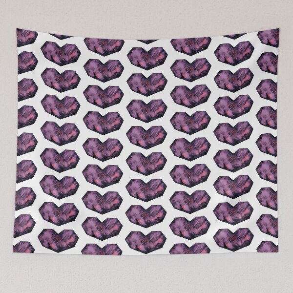 Item preview, Violet Heart - Galaxy Geometric Design designed and sold by galleasstudio.