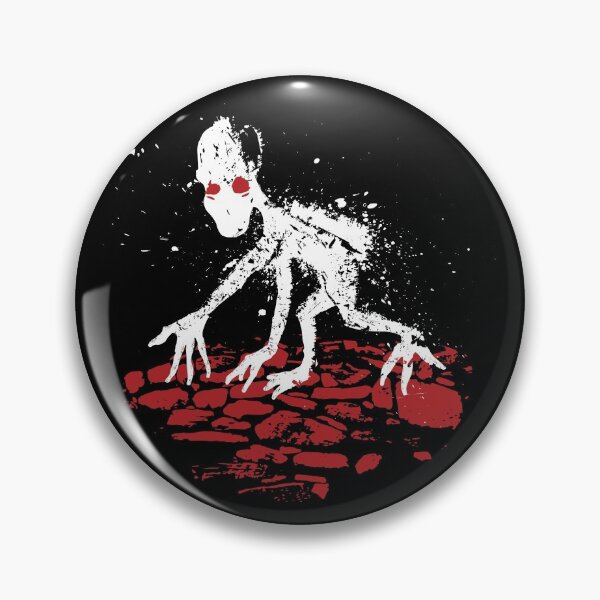Item preview, Odd Visitor called The Dover Demon - White Splatter designed and sold by OthersidePrints.